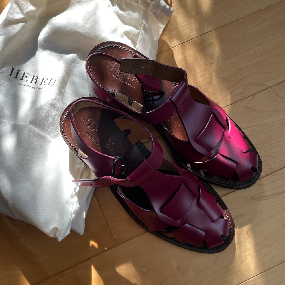 Hereu heeled pesca sandal size 37 brand new - Picture 2 of 4